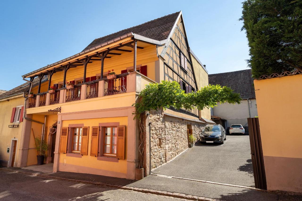 Les Suites - La Cour St Fulrad Saint-Hippolyte  Exteriör bild