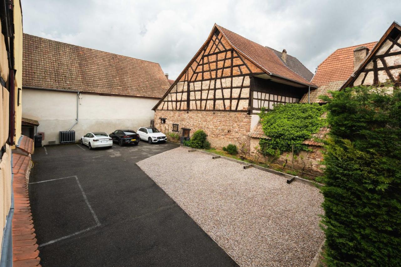 Les Suites - La Cour St Fulrad Saint-Hippolyte  Exteriör bild